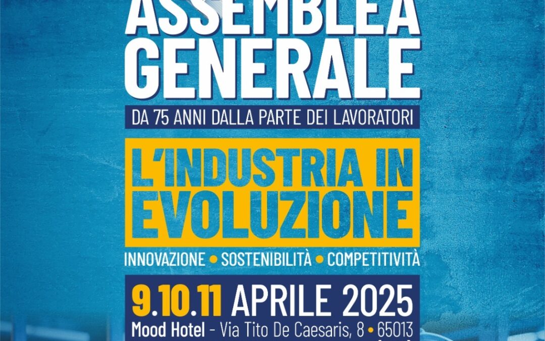 Assemblea Generale UGL Metalmeccanici aprile 2025 – L’Industria in Evoluzione